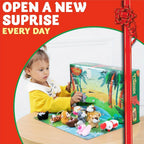 Adventskalender met 24 kleurrijke mini-knuffels voor kinderen - kerstkalender 3
