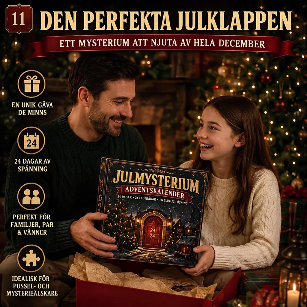 Detective-adventskalender met 24 dagen mysterieraadsels en dagelijkse aanwijzingen 3