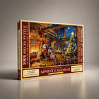 Feestelijke kerstpuzzel-adventskalender 2026 met 1008 stukjes en 24 adventsverrassingen 11