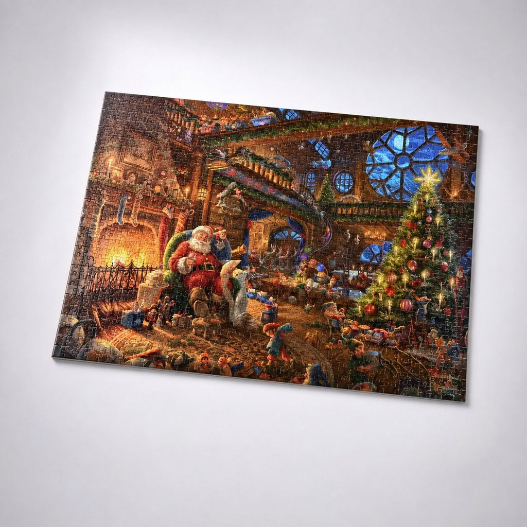 Feestelijke kerstpuzzel-adventskalender 2026 met 1008 stukjes en 24 adventsverrassingen 5