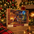 Feestelijke kerstpuzzel-adventskalender 2026 met 1008 stukjes en 24 adventsverrassingen 6