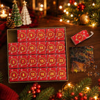 Feestelijke kerstpuzzel-adventskalender 2026 met 1008 stukjes en 24 adventsverrassingen 9