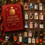 Luxe parfum-adventskalender met 24 glinsterende decoratieve flacondesigns en ornamenten 3