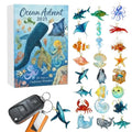 Oceaandieren Adventskalender 2026 - 24 Zeedierenhangers