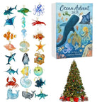 Oceaandieren Adventskalender 2026 - 24 Zeedierenhangers