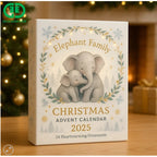Olifantenfamilie Adventskalender 2026 - 24 Hartverwarmende Hangers