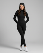 Elegante Betty jumpsuit met lange mouwen en hoge halslijn. 3