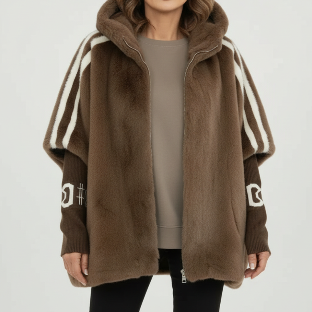 Cozy luxe hoodie voor de winter in verschillende kleuren.
