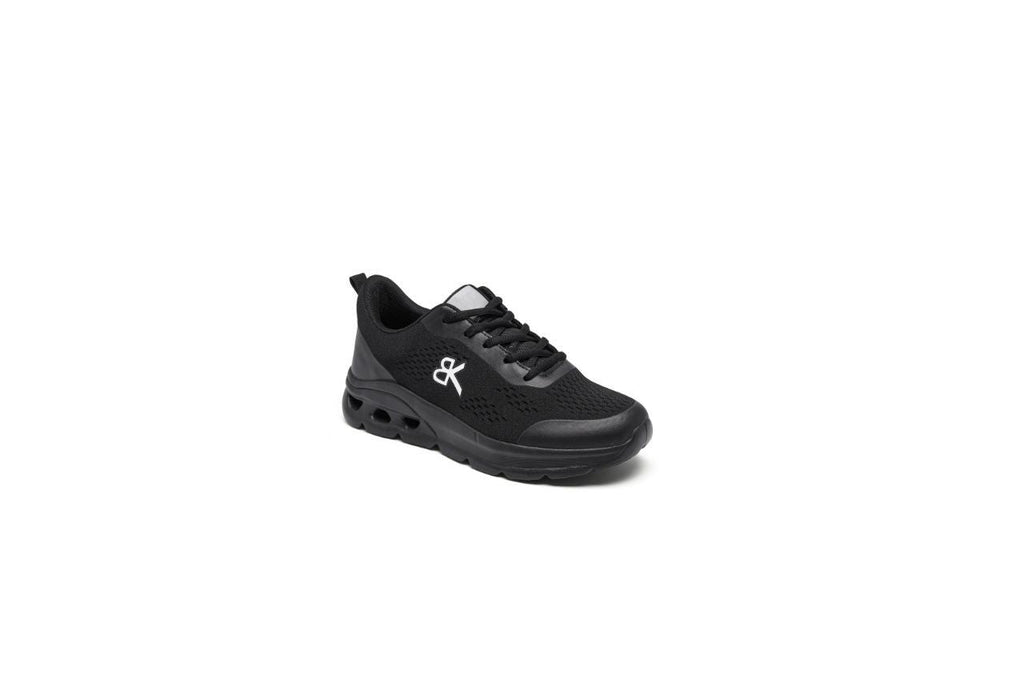 Lichtgewicht veterschoenen in zwart voor dagelijks gebruik. 4