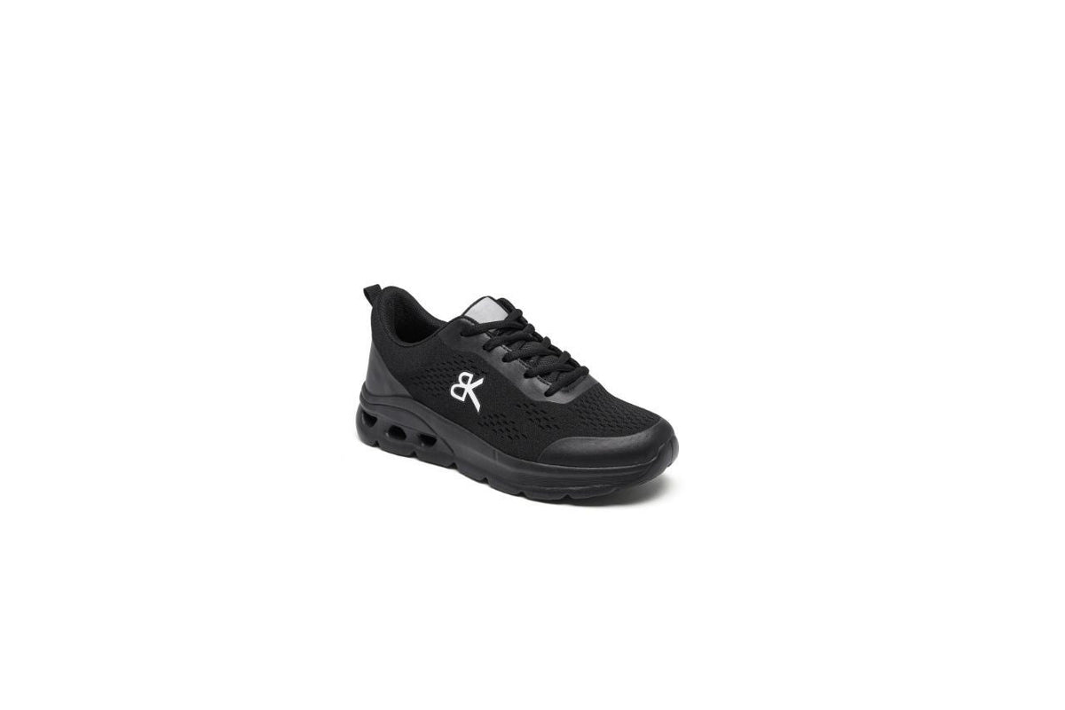 Lichtgewicht veterschoenen in zwart voor dagelijks gebruik. 4