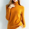 Damen Strickpullover uit zachte Merinowol klassiek Jully met comfortabele pasvorm.