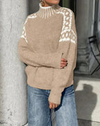 Damen Waffelpullover uit dik Doppelstrick met kuschelige Innenseite 8