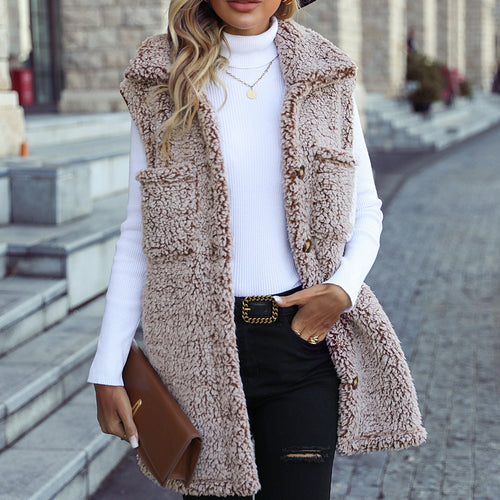 Dames Cardigan met Kapuze en Taschen Jully Warm afbeelding 2