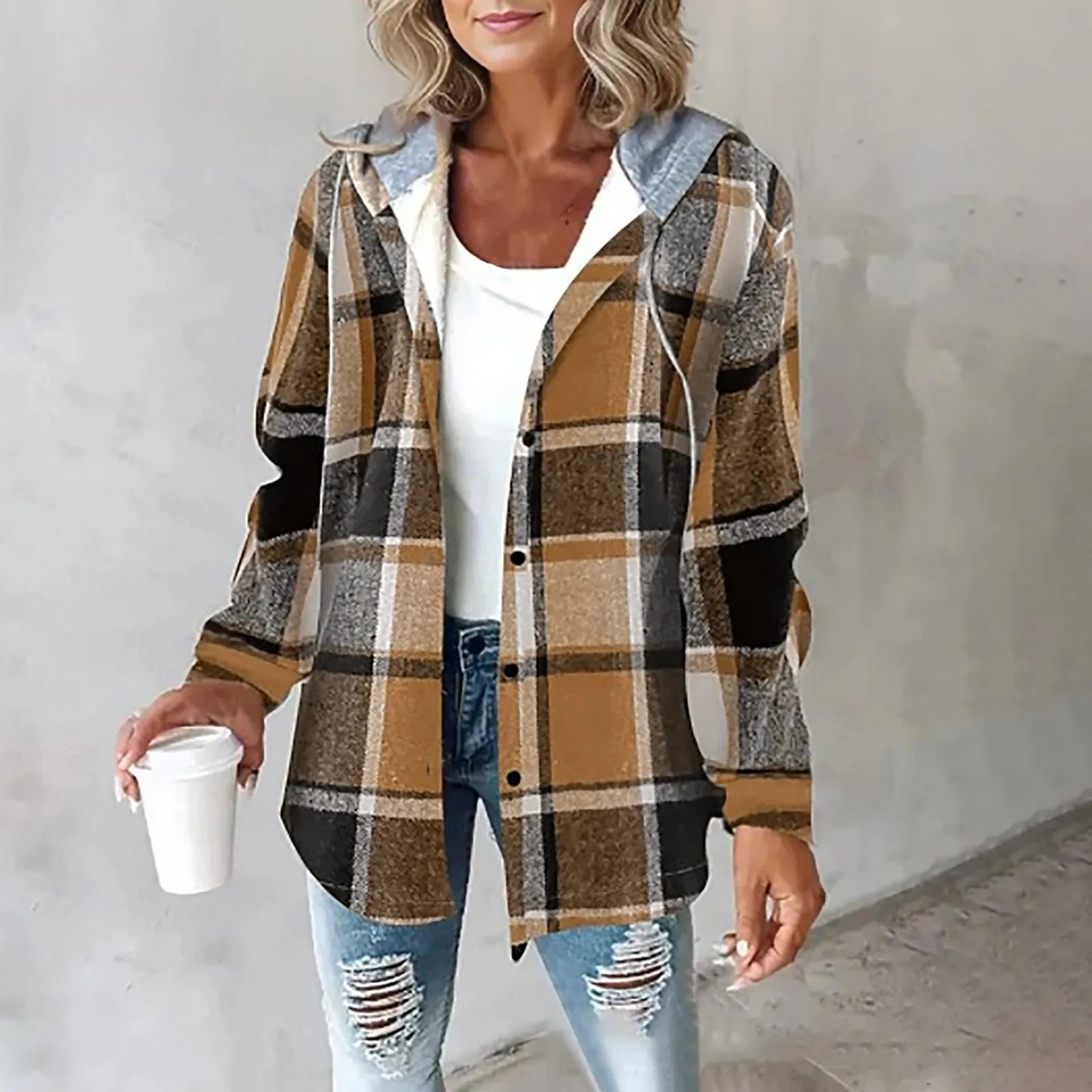Stijlvolle damesjacke met klassieke elegantie uit hoogwaardig stof. 10