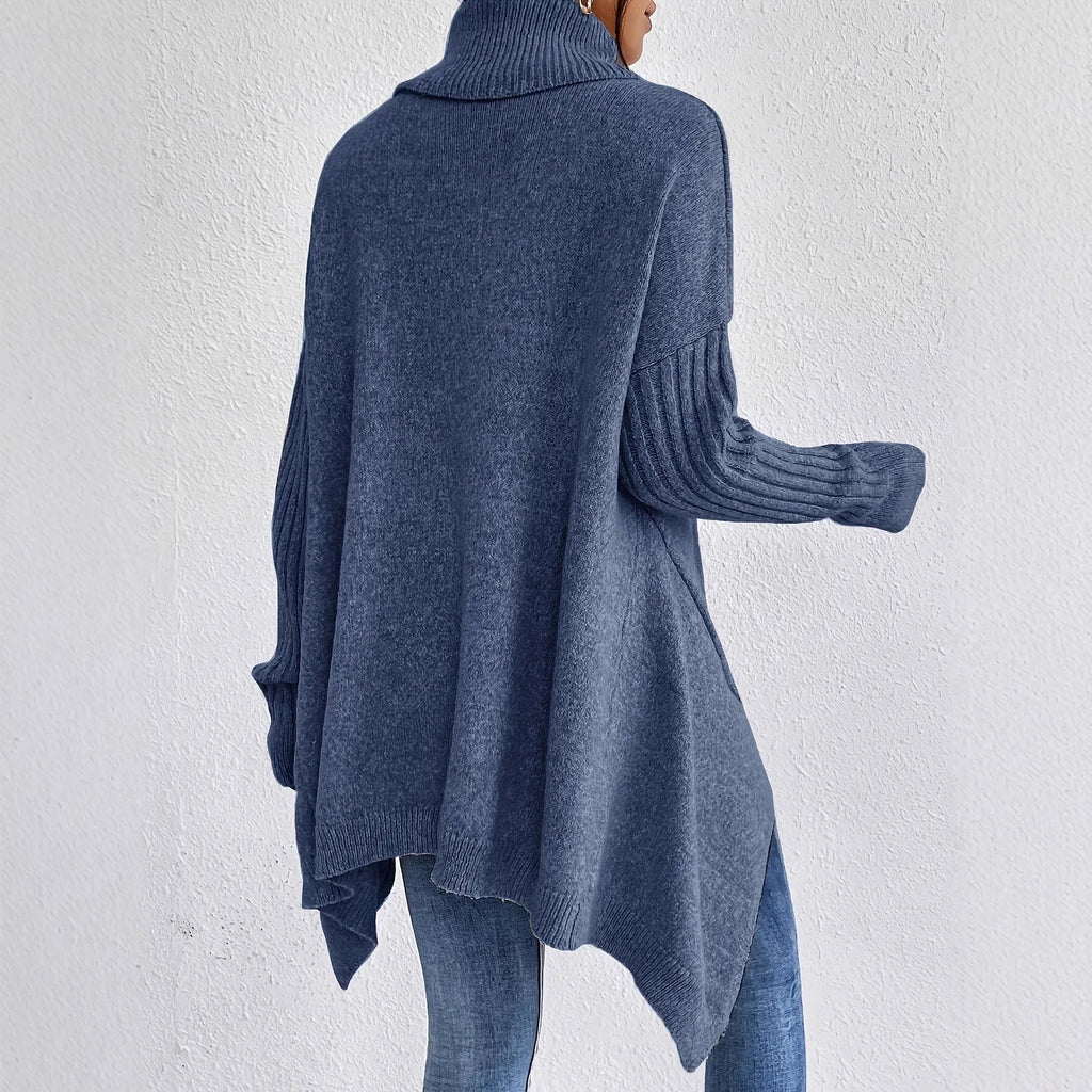 Dames Oversize Pullover met Rollkragen Jully in verschillende kleuren 2