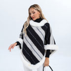 Dames elegante pelzpullover van zacht veganistisch fell in vloeiende pasvorm. 4