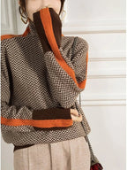 Stijlvolle dames rollkragenpullover in tijdloze elegantie. 2