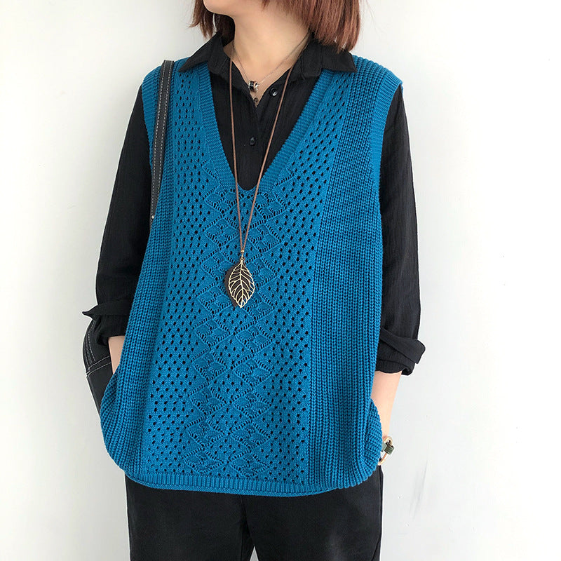 Dames strickjacke in oversize-stijl uit zacht materiaal, elegant ontwerp. 10