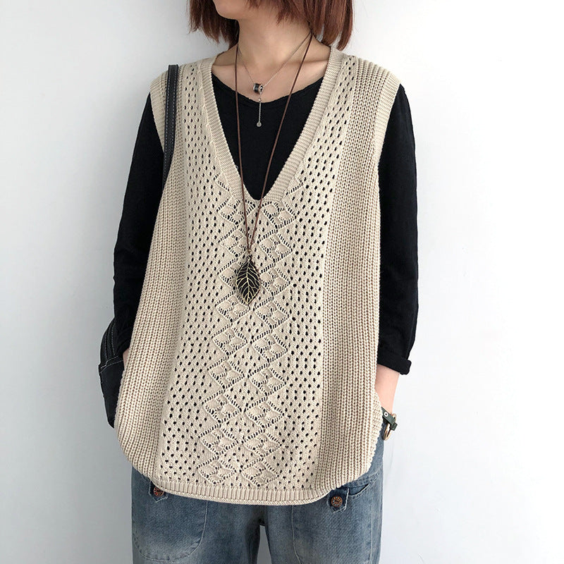Dames strickjacke in oversize-stijl uit zacht materiaal, elegant ontwerp. 5