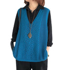 Dames strickjacke in oversize-stijl uit zacht materiaal, elegant ontwerp. 7