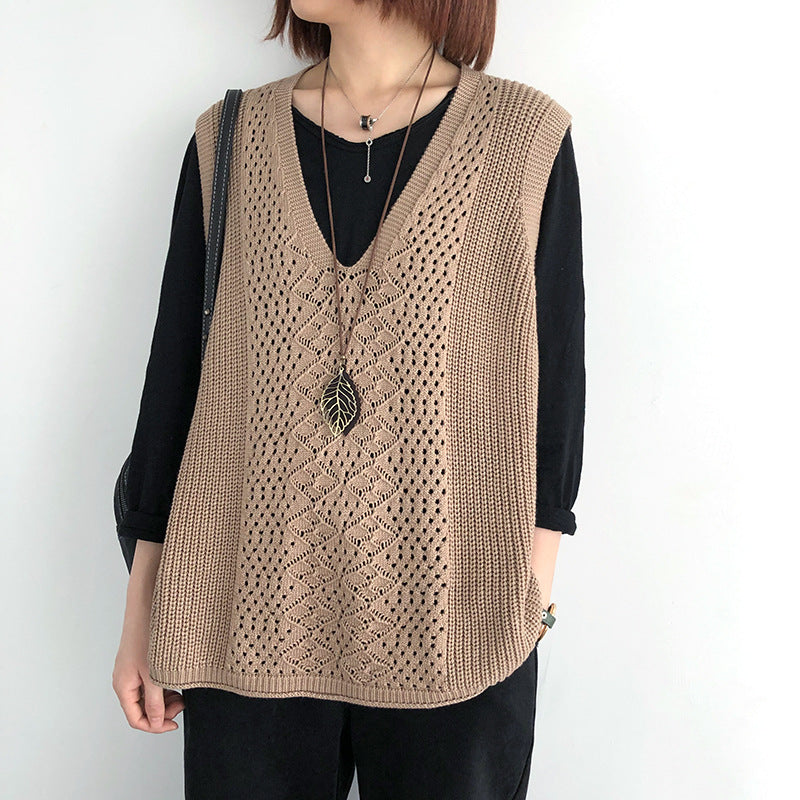 Dames strickjacke in oversize-stijl uit zacht materiaal, elegant ontwerp. 9