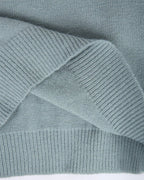 Dames strickpullover met noordisch patroon in blauw 5