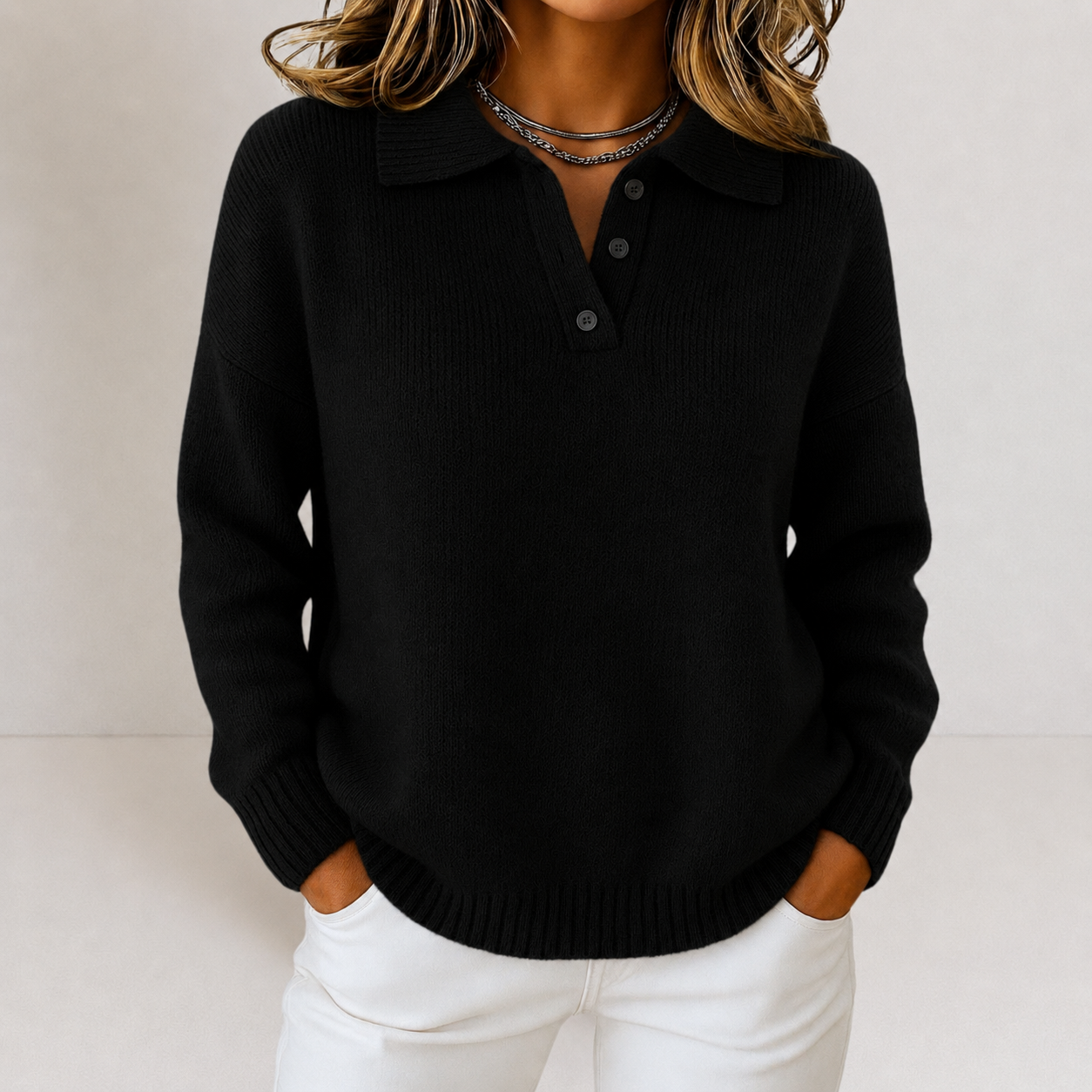 Dames Strickpullover met Polokragen Jully in verschillende kleuren 6