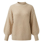 Dames Strickpullover met Stehkragen uit grof Waffelstrick comfortabel warm 8