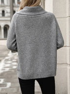 Elegante dames strickpullover met wandelbare uitsnijding in zachte strick. 2