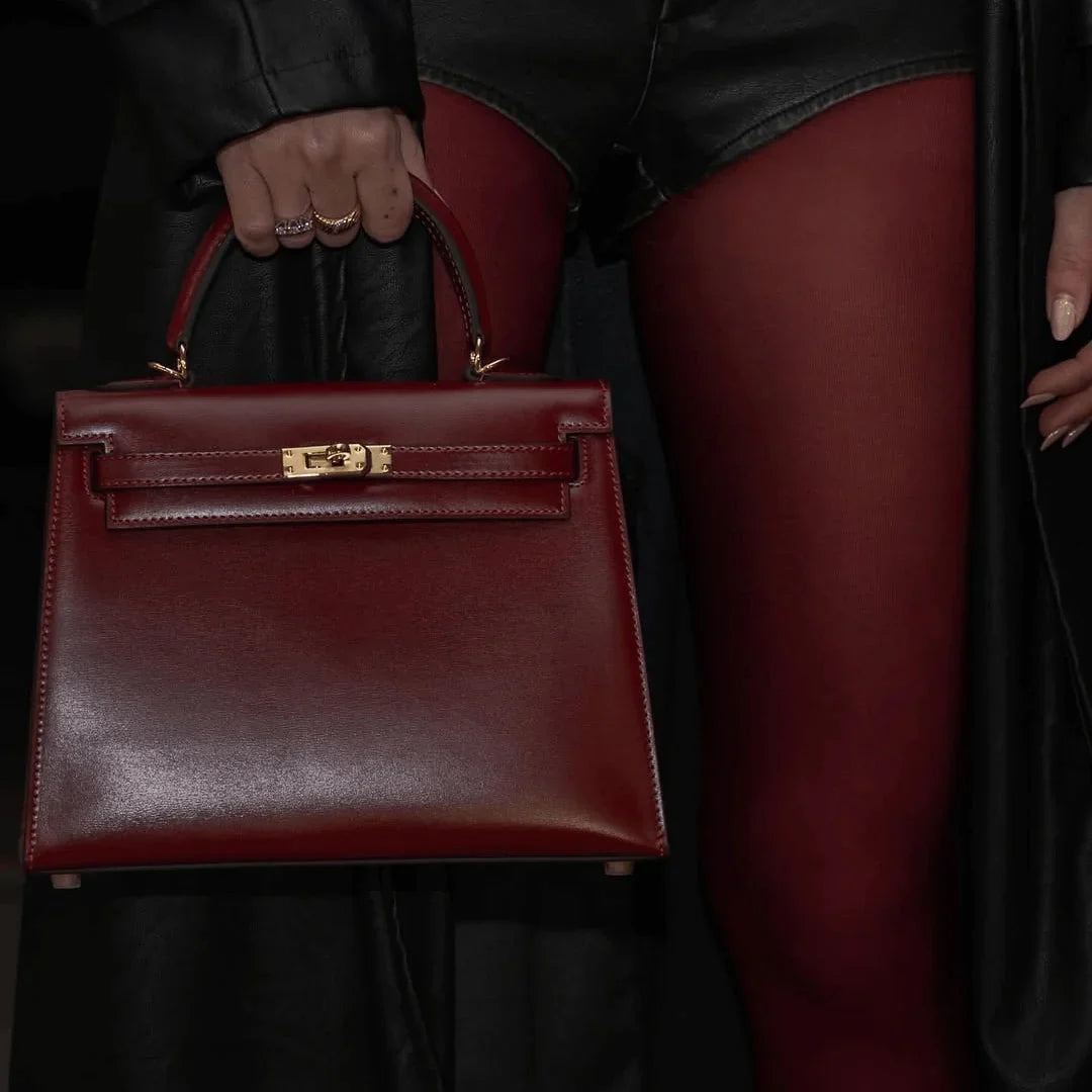 Dameshandtas Zwart met Trapeze Ontwerp 10