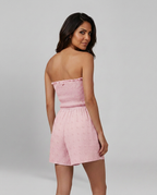 Darlene strapless playsuit met comfortabele pasvorm en stijlvolle details. 8