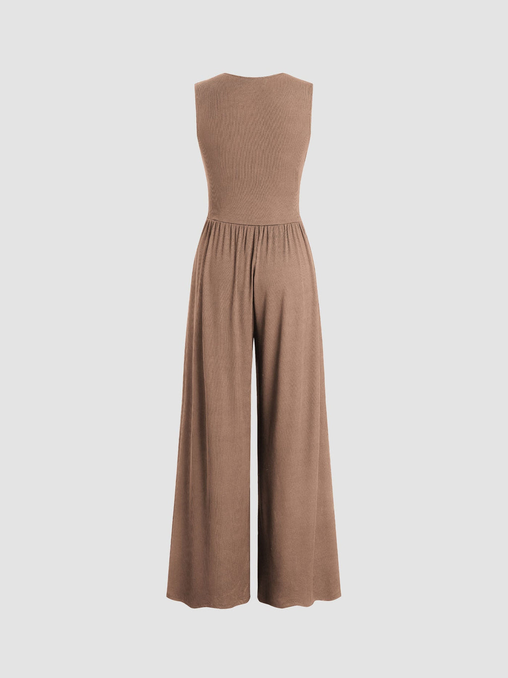 Eleanor jumpsuit met V-hals en wijde pijpen in verschillende kleuren. 25