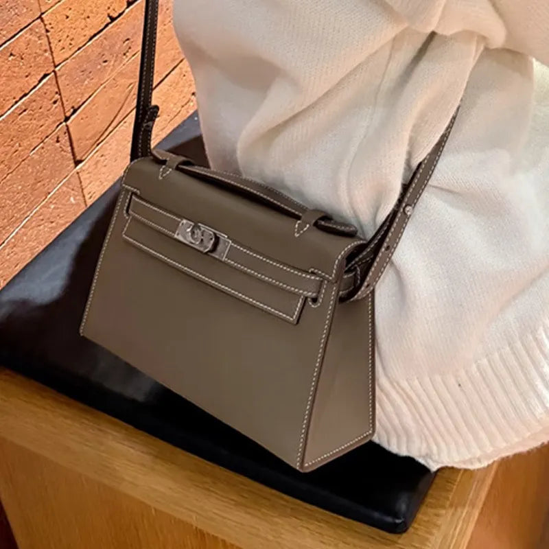 Handtas bruin elegant design 10