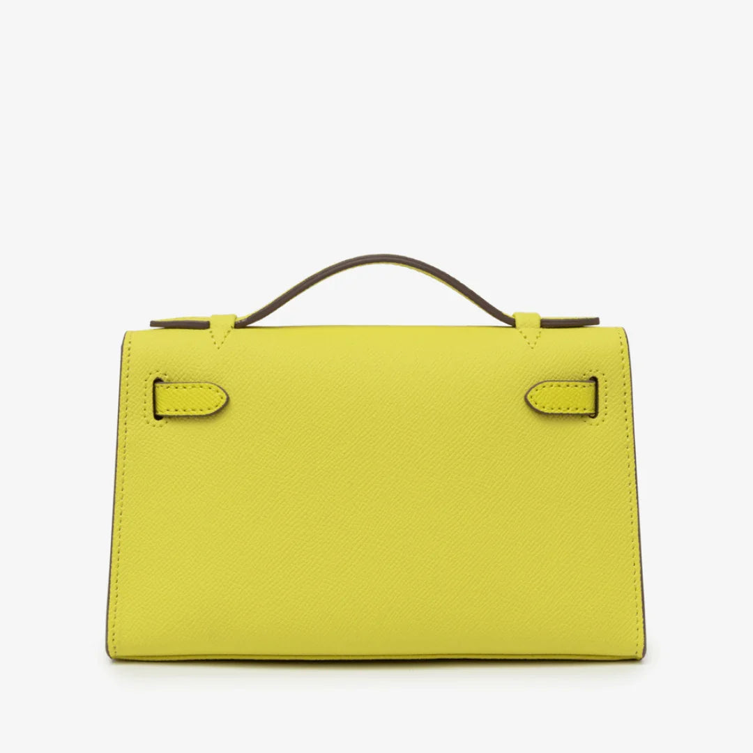 Handtas Geel elegante stijl 16