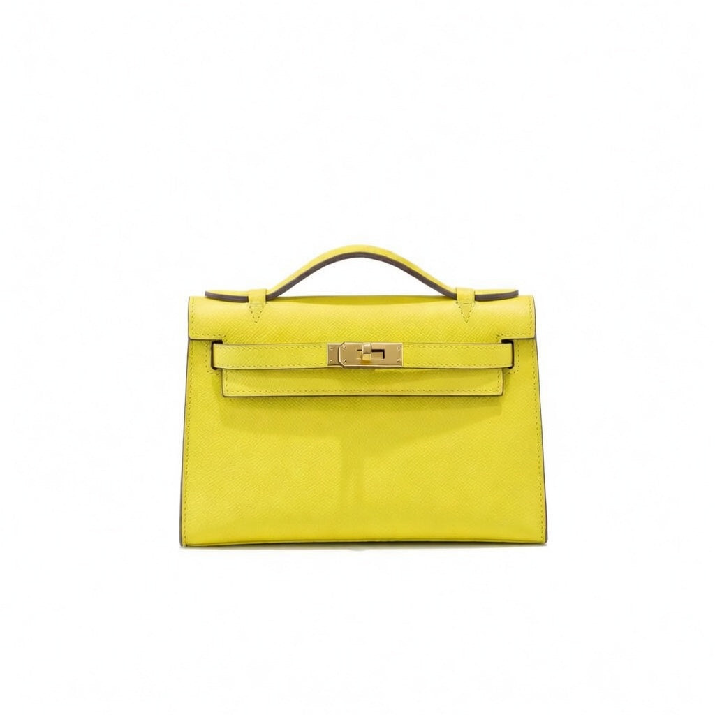 Handtas Geel elegante stijl 17