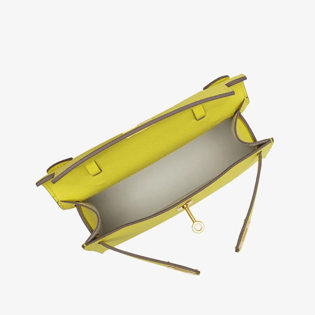 Handtas Geel elegante stijl 19