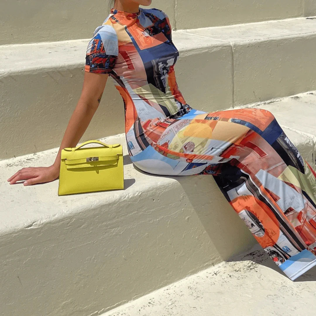 Handtas Geel elegante stijl 2