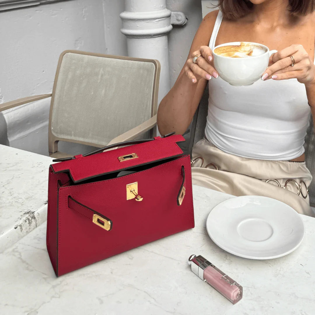 Handtas Geel elegante stijl 7