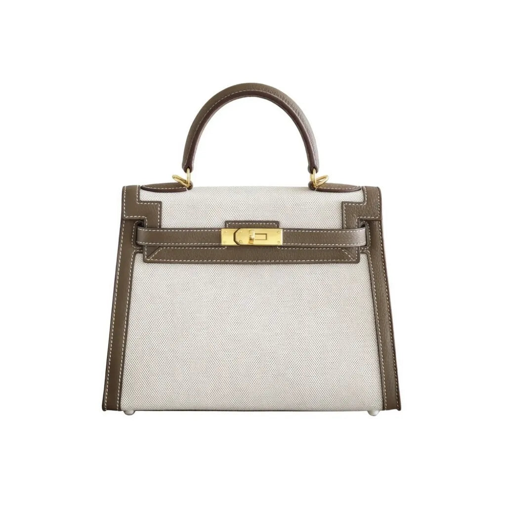 Handtas Bruin met Luxe Afwerking