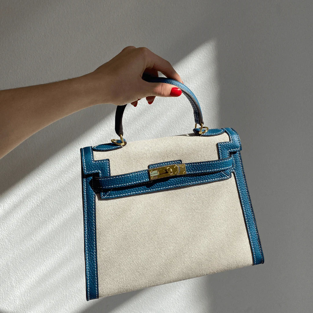 Handtas Bruin met Luxe Afwerking 11