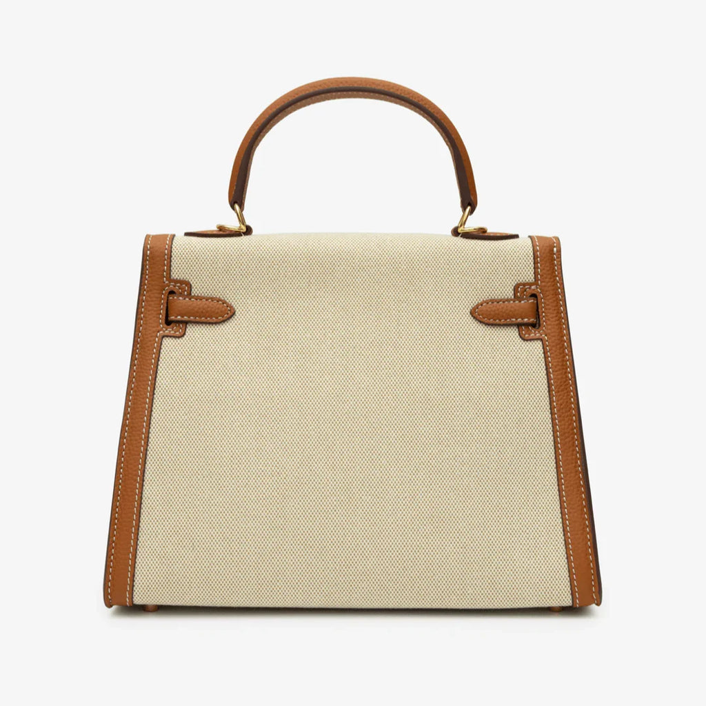 Handtas Bruin met Luxe Afwerking 16