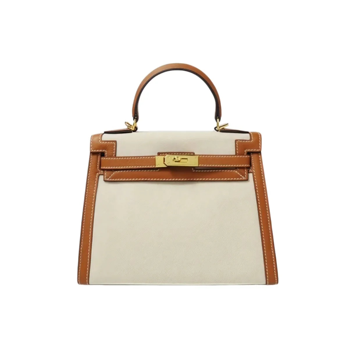 Handtas Bruin met Luxe Afwerking 19