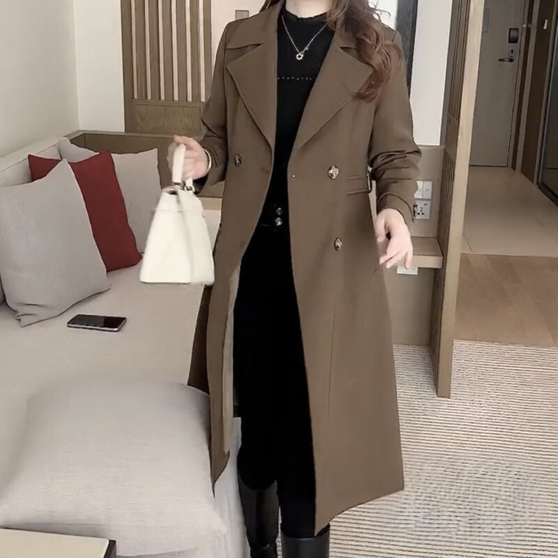 Elegante Emma trenchcoat in zwart, perfect voor elke gelegenheid. 3