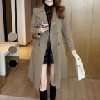 Elegante Emma trenchcoat in zwart, perfect voor elke gelegenheid. 6