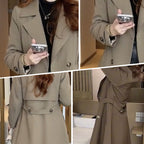 Elegante Emma trenchcoat in zwart, perfect voor elke gelegenheid. 8