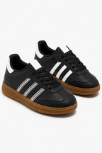Lemonade Kristallen Stripe Simba Trainers in zwart, perfecte combinatie van stijl en comfort. 3