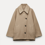 Trendy oversized wolcoat voor de herfst, perfect voor elke outfit. 16