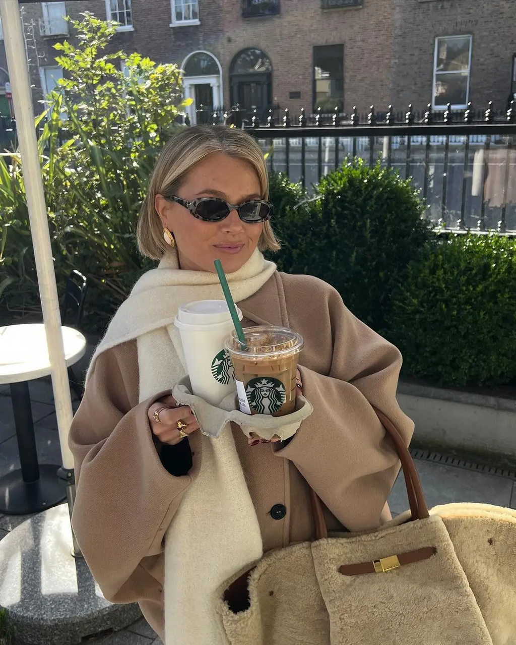 Trendy oversized wolcoat voor de herfst, perfect voor elke outfit. 7