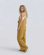 Rachel jumpsuit met wijde pijpen en verstelbare bandjes in zwart 14