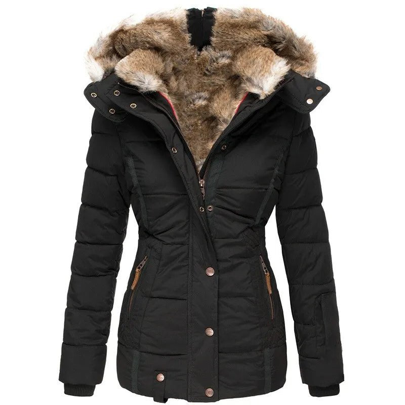 Stefanie Winterjas met luxe voering, perfect voor koude dagen.